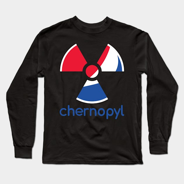 chernobyl logo Long Sleeve T-Shirt by Yaman